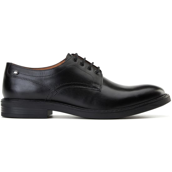 Base London Durham Leren Heren Zwarte Veterschoenen - Image 5