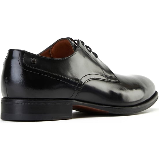 Base London Edison Leather Men's Black Lace-Up Shoes - Image 2