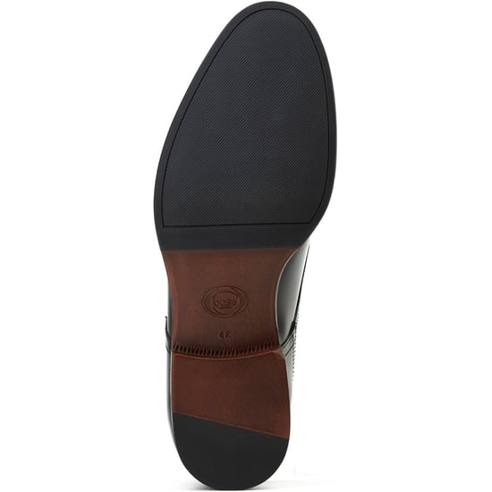 Base London Edison Leather Men's Black Lace-Up Shoes - Image 3