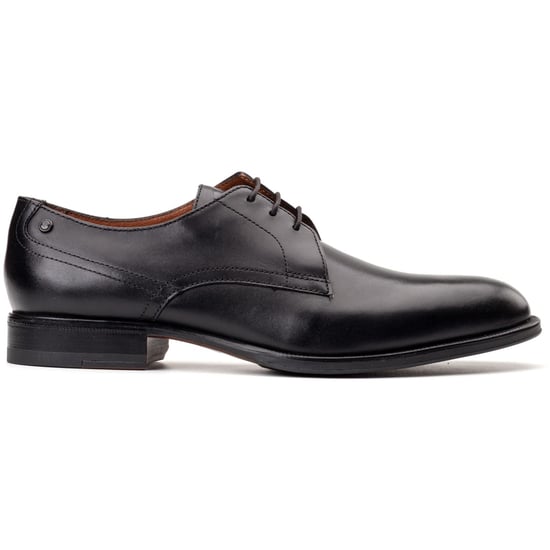 Base London Edison Leather Men's Black Lace-Up Shoes - Image 5