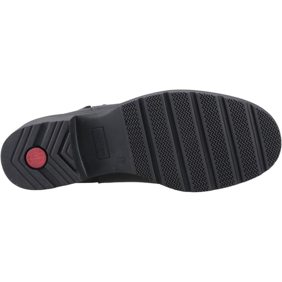 Hunter Skye Dealer Boot Leren Zwarte Damesschoenen - Image 3