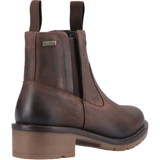 Hunter Skye Dealer Boot Dames Leren Bruine Laarzen - Image 2