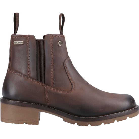 Hunter Skye Dealer Boot Dames Leren Bruine Laarzen - Image 5