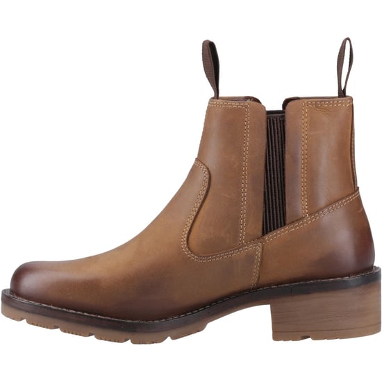 Hunter Skye Dealer Boot Leren Dames Donkerbruine Laarzen - Image 4