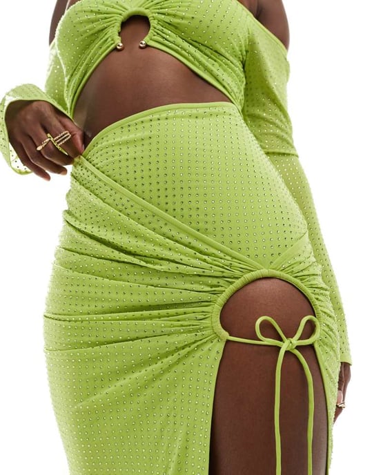 aje belize maxi dress Behold Maxi Dress-BOLDLY BLOOMING COBALT / 6
