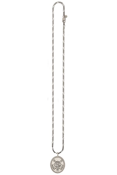 cai Pendant with chain 925/- silver satin-finished oxidised Champion crest - Image 5