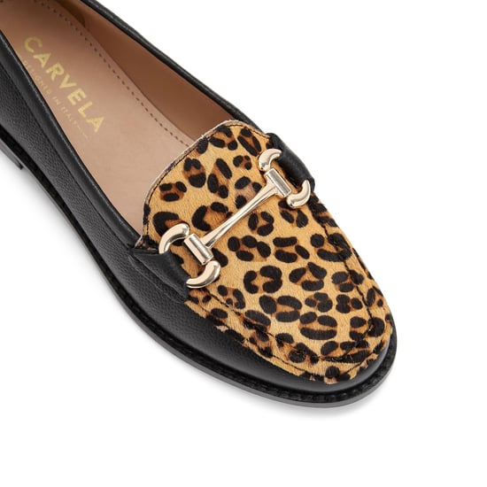 Carvela Leather Snap Loafers - Image 4