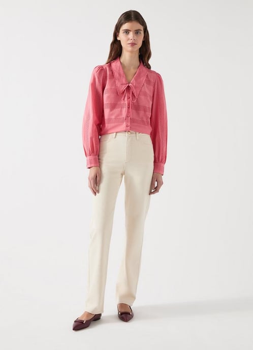 Lk Bennett Lindy Woven Top - Image 2