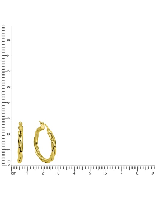 Fascination by Ellen K. Creoles 585/- Gelbgold gedreht - Image 2