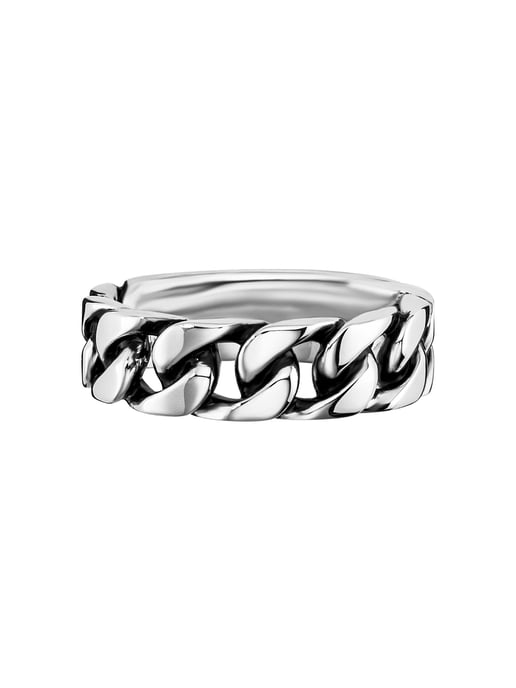 cai Ring 925/- sterling silver, rhodium-plated - Image 1