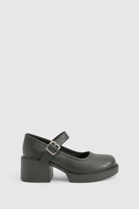 Chunky Heeled Mary Janes - Image 3