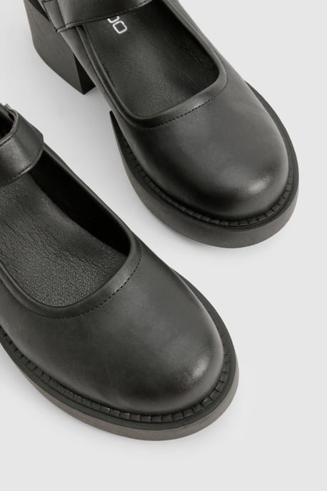 Chunky Heeled Mary Janes - Image 6