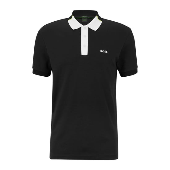 Men's Boss Paddy 3 Polo Shirt in Black - Image 1