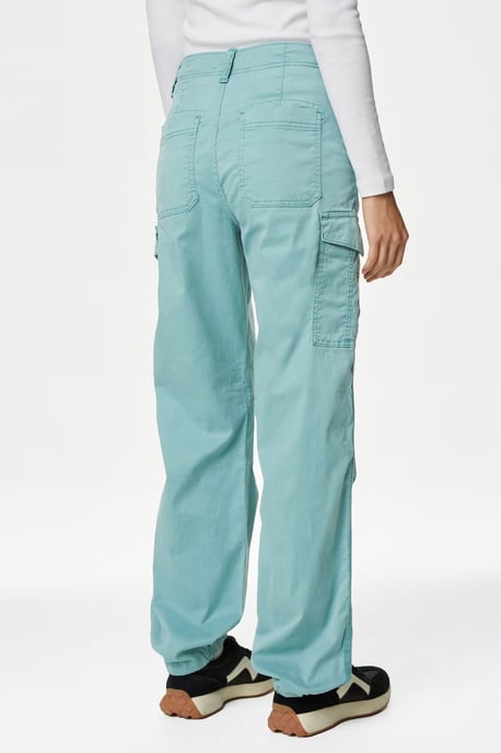 Soft Touch Cargo Trousers - Image 3