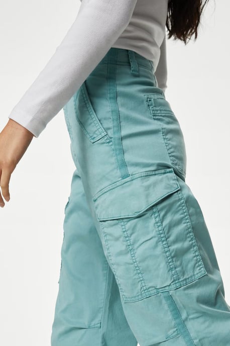 Soft Touch Cargo Trousers - Image 4