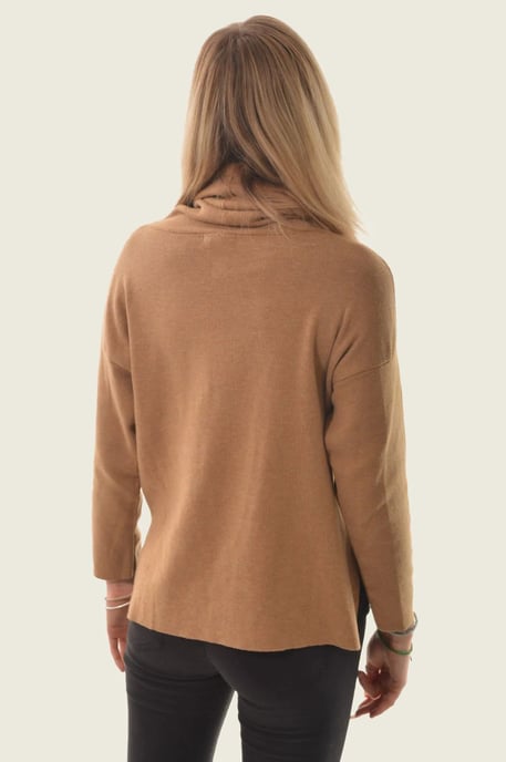 Cowl Neck Jumper - Image 3
