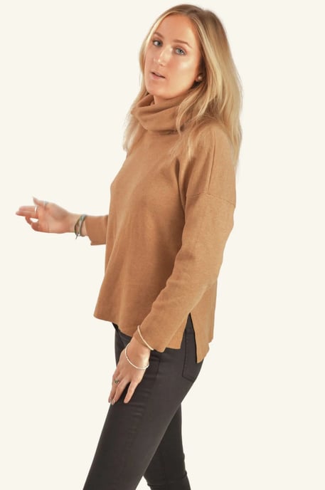 Cowl Neck Jumper - Image 4