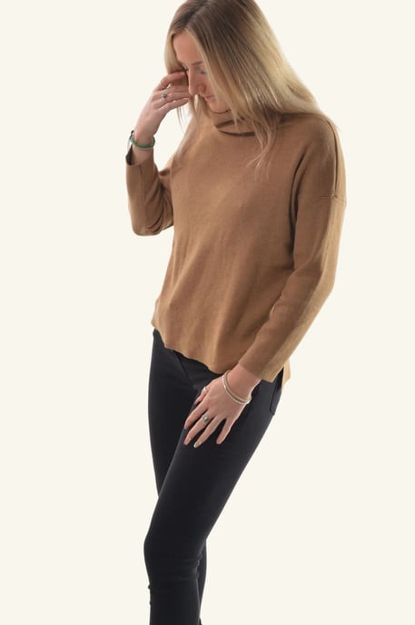 Cowl Neck Jumper - Image 5