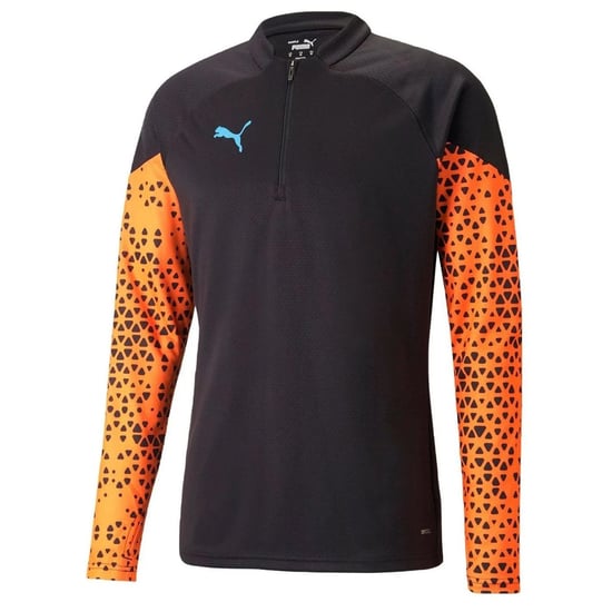 Puma Individualcup Mens Black/Orange Football Top - Image 1