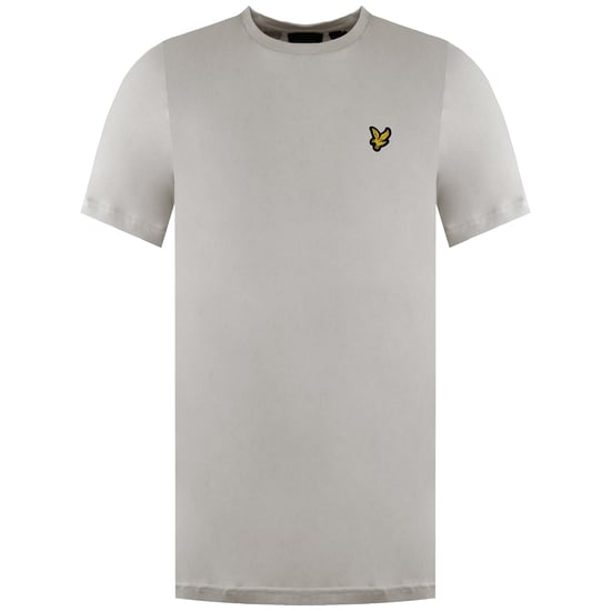 Lyle & Scott Plain Mens Light Grey T-Shirt - Image 1