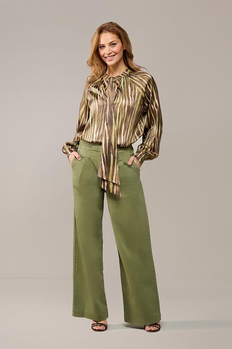 Bension Print Blouse Groen / Multi - Image 2