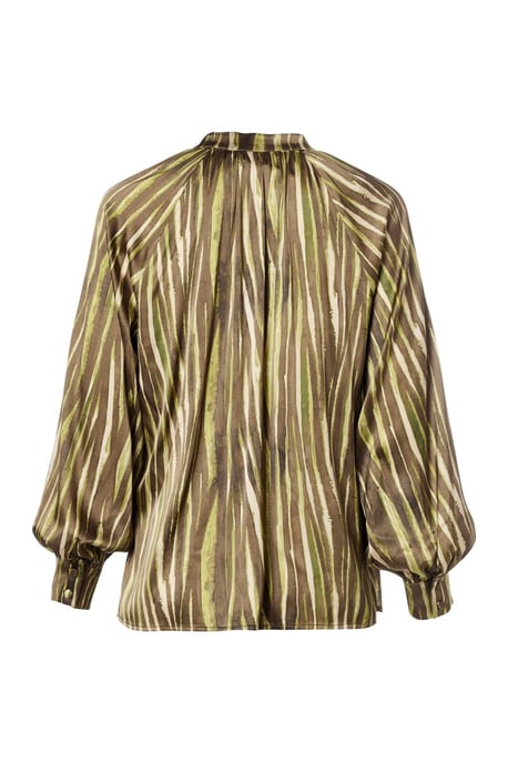 Bension Print Blouse Groen / Multi - Image 5