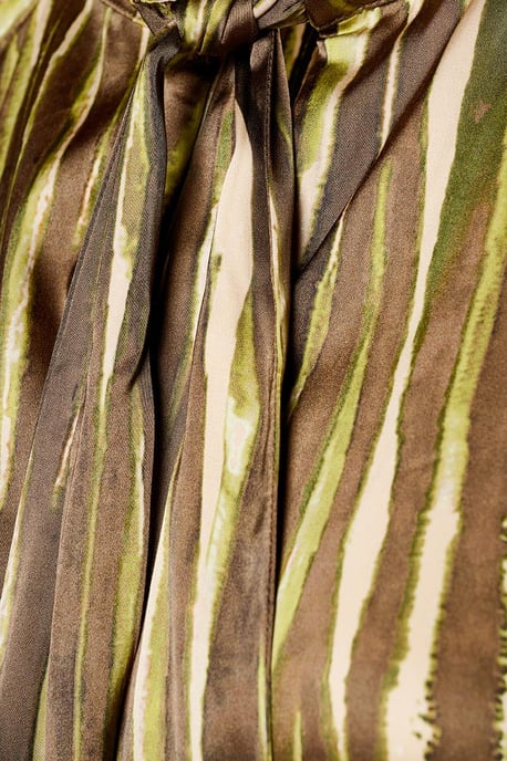 Bension Print Blouse Groen / Multi - Image 6