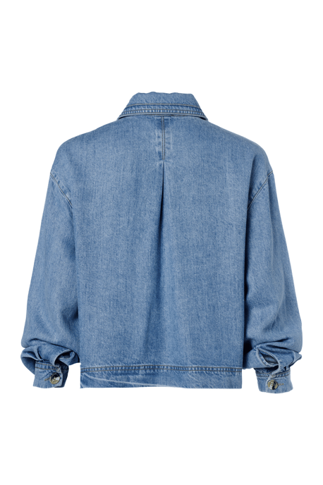 Berry Blouse Denim Blauw - Image 4