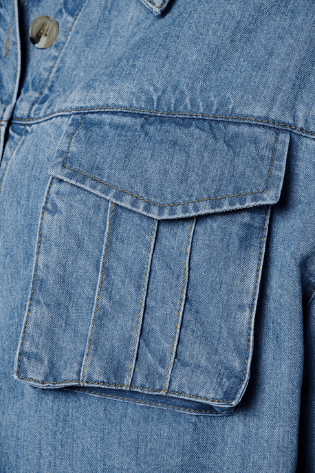 Berry Blouse Denim Blauw - Image 5