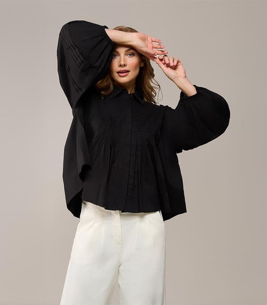 Alice Blouse Zwart - Image 6