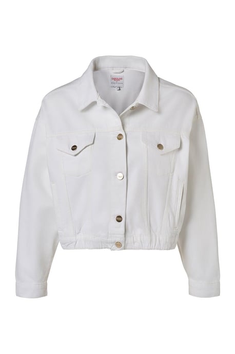Caroline Tensen Oversized Helsinki Denim Jacket Wit - Image 3