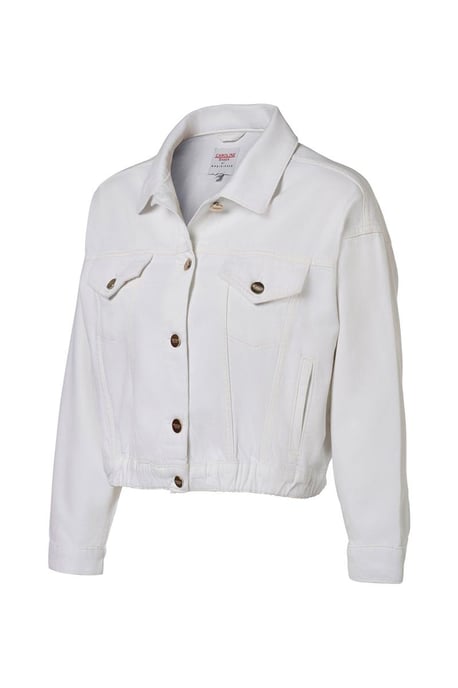 Caroline Tensen Oversized Helsinki Denim Jacket Wit - Image 4