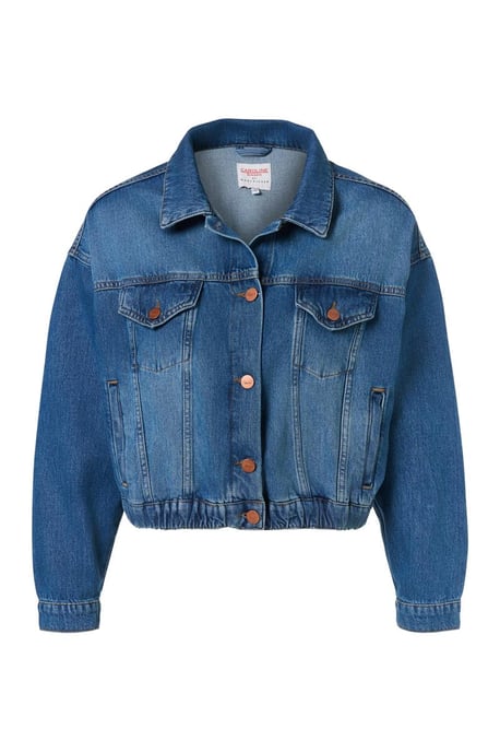 Caroline Tensen Helsinki Oversized Denim Jacket Denim Blue - Image 2