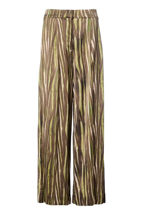 Benfield Print Broek Groen / Multi - Image 3