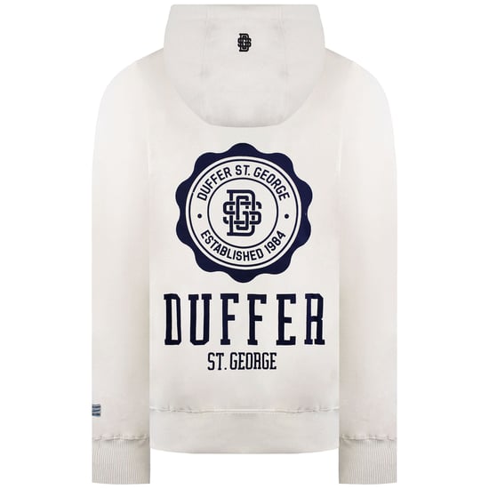 Duffer Captain Oh Mens Beige Hoodie - Image 2