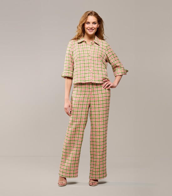 Jacky Blazer Roze / Groen - Image 5