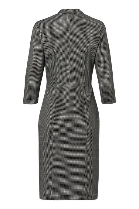 Novy Jurk Zwart / Off White - Image 4