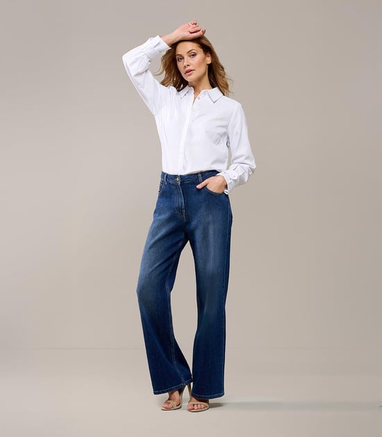 Livia Denim Broek Denim Dark - Image 6