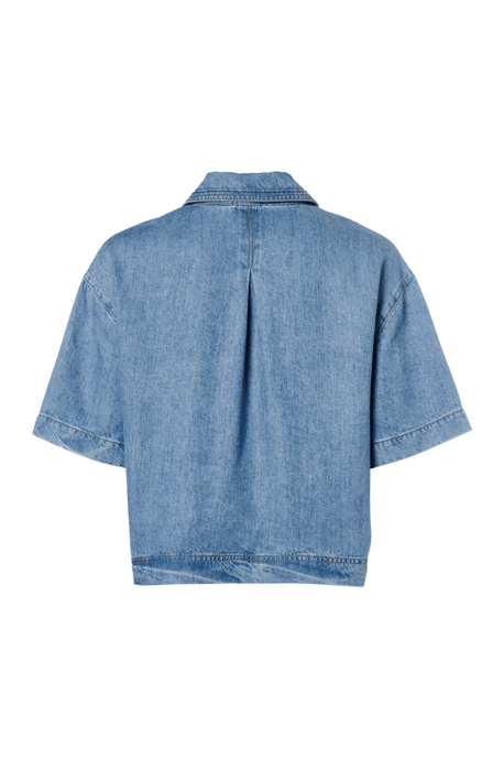 Lina Blouse Denim Blauw - Image 5