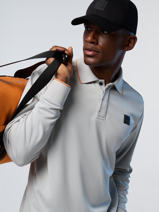 North Sails Polo shirt Coolmax piqué long-sleeved - Image 4