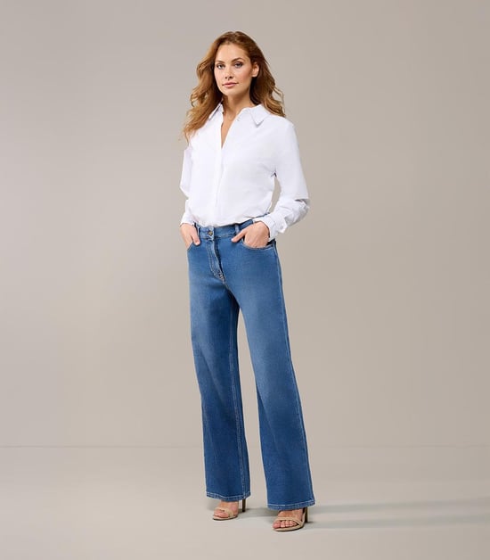 Livia Denim Broek Medium Blauw Denim - Image 6