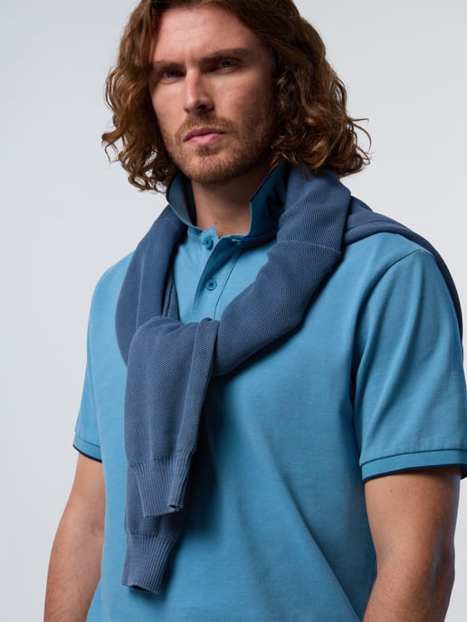 North Sails Polo shirt With contrast trims - Image 4