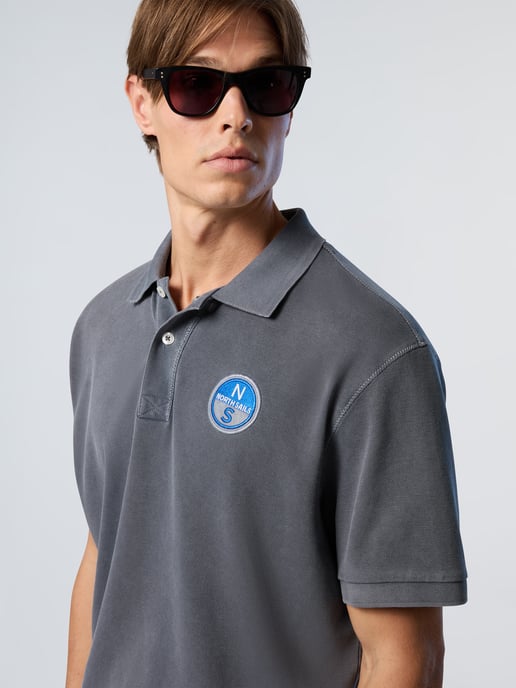 North Sails Polo shirt With pigment-dyed finish - Image 4