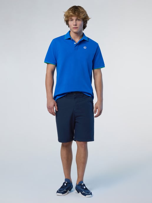 North Sails Polo shirt With contrast trims - Image 4