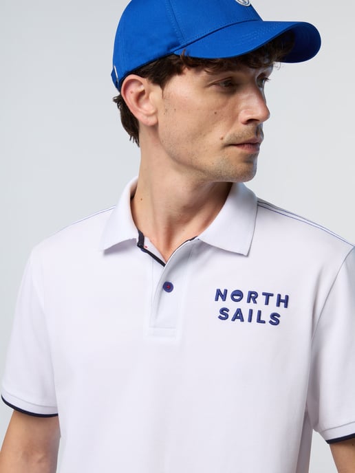 North Sails Polo shirt With striped collar - Image 4