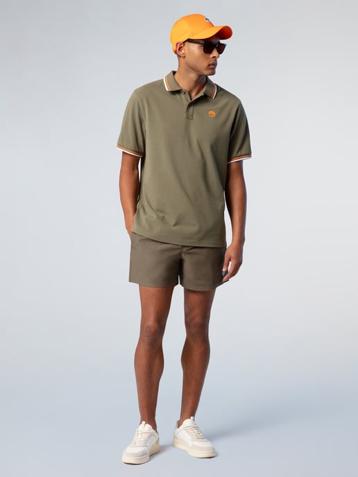 North Sails Polo shirt With striped trims - Image 5
