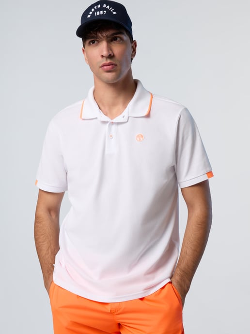 North Sails Polo overhemd Met neonlogo - Image 4