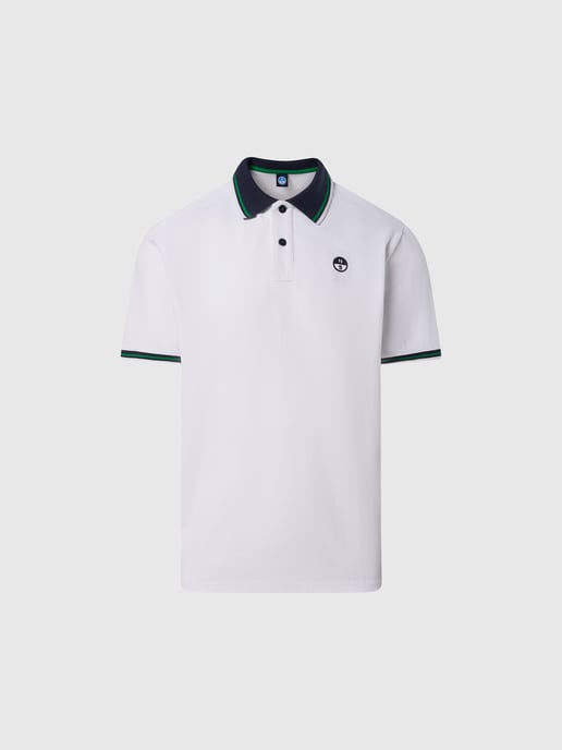 North Sails Polo shirt With striped trims - Image 3