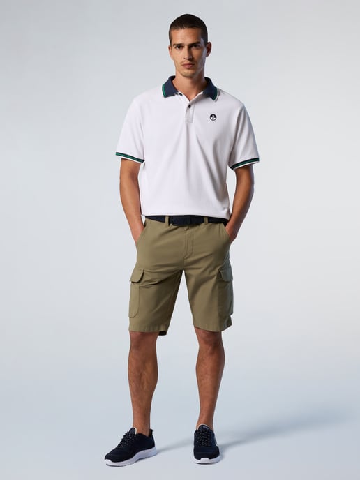North Sails Polo shirt With striped trims - Image 5