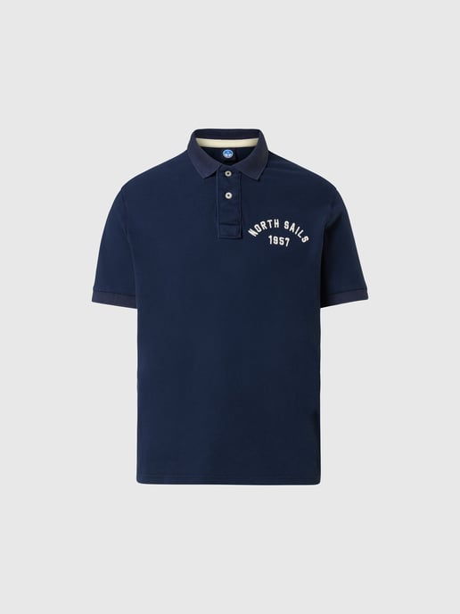 North Sails Polo overhemd Met vintage wassing - Image 3